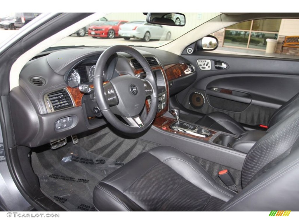 Charcoal Interior 2009 Jaguar XK XKR Coupe Photo #57721067