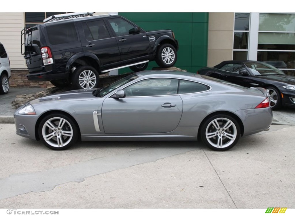 Lunar Grey 2009 Jaguar XK XKR Coupe Exterior Photo #57721088