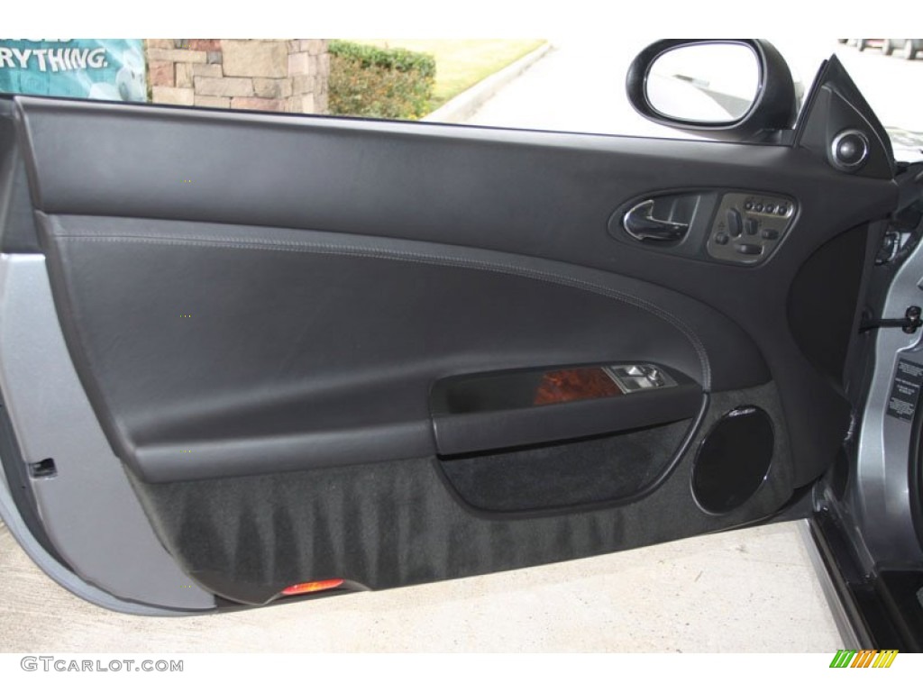 2009 Jaguar XK XKR Coupe Charcoal Door Panel Photo #57721151