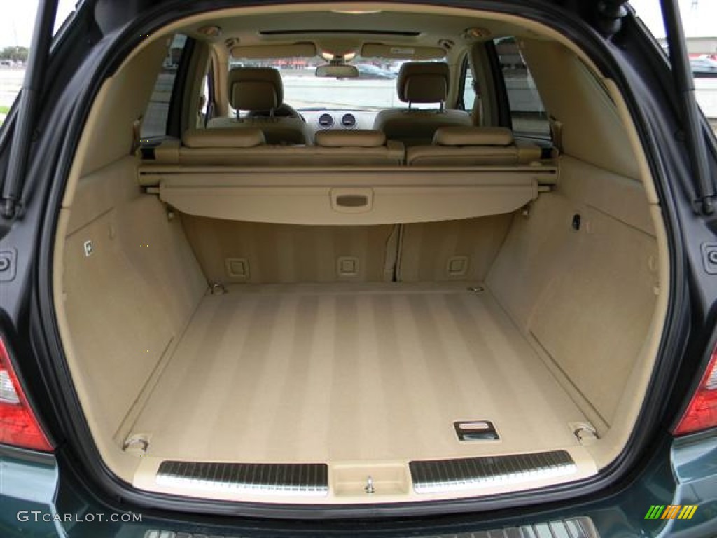2008 ML 350 4Matic - Jade Green Metallic / Macadamia photo #7