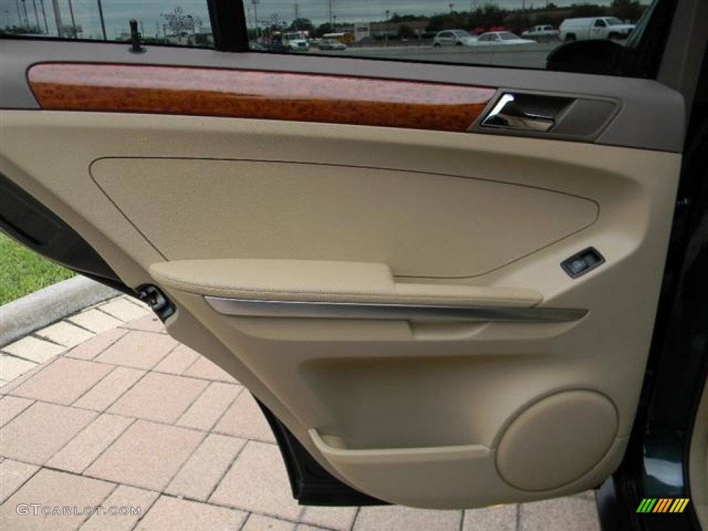 2008 ML 350 4Matic - Jade Green Metallic / Macadamia photo #11