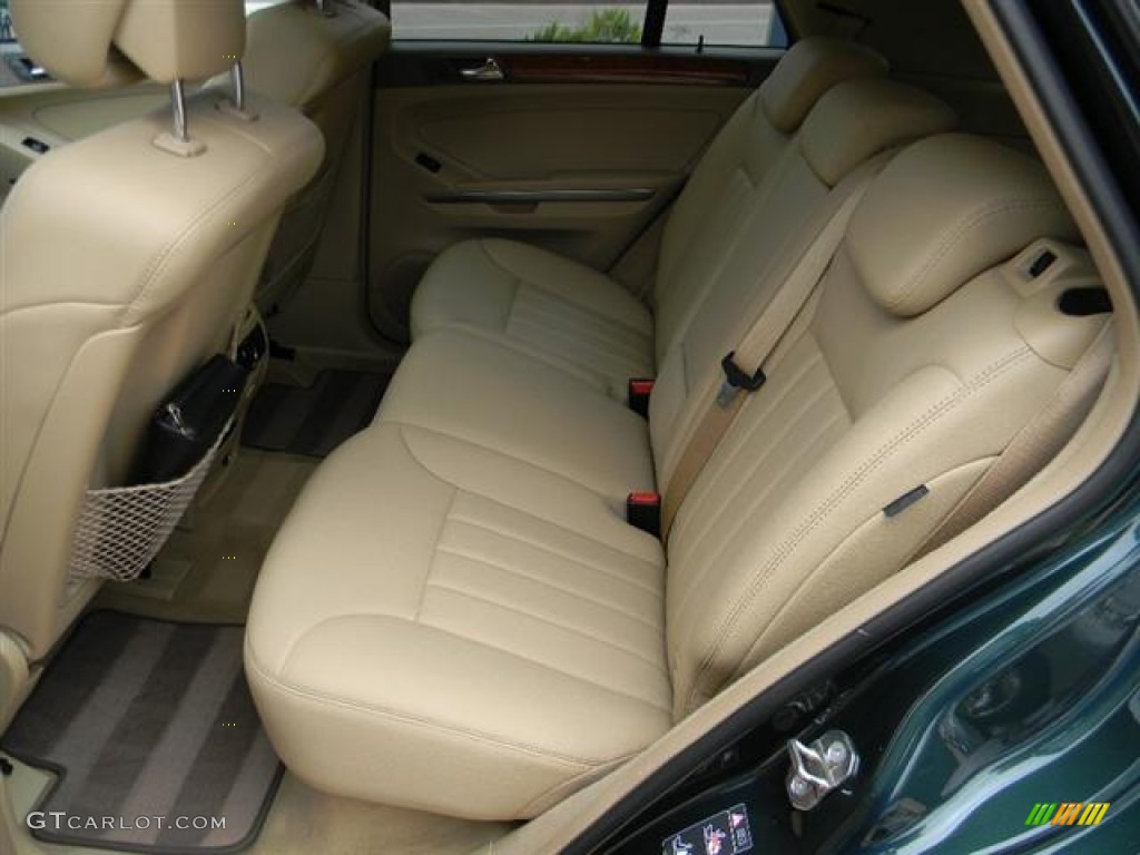 2008 ML 350 4Matic - Jade Green Metallic / Macadamia photo #13