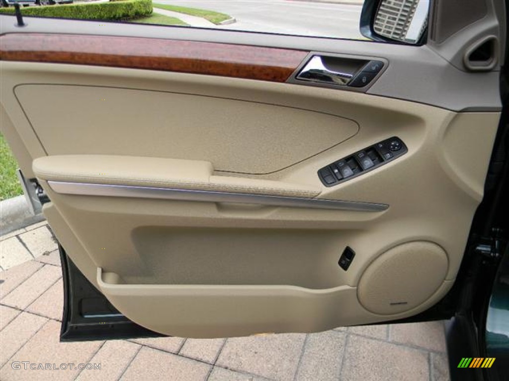 2008 ML 350 4Matic - Jade Green Metallic / Macadamia photo #15