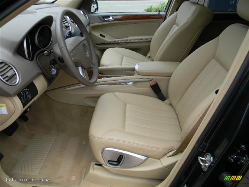 2008 ML 350 4Matic - Jade Green Metallic / Macadamia photo #17
