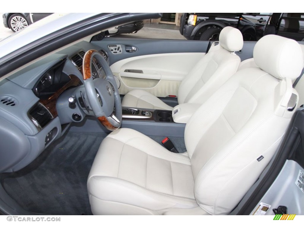Ivory/Slate Interior 2007 Jaguar XK XK8 Convertible Photo #57721489