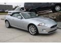 Liquid Silver Metallic 2007 Jaguar XK XK8 Convertible Exterior