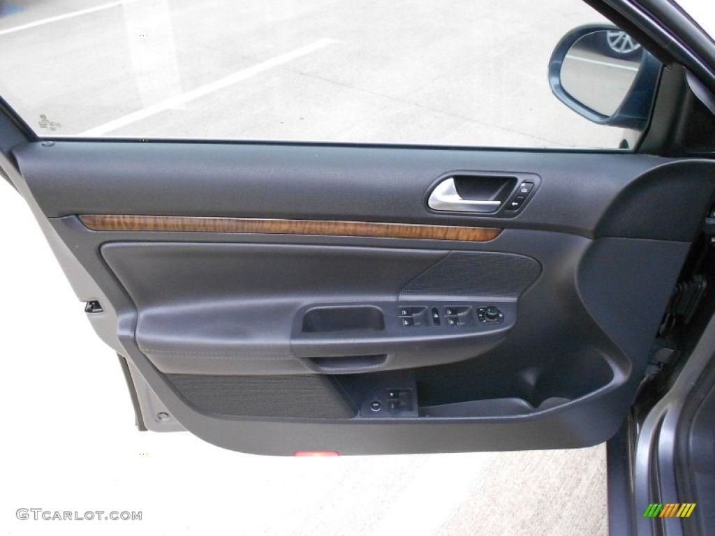 2006 Volkswagen Jetta 2.0T Sedan Grey Door Panel Photo #57721650