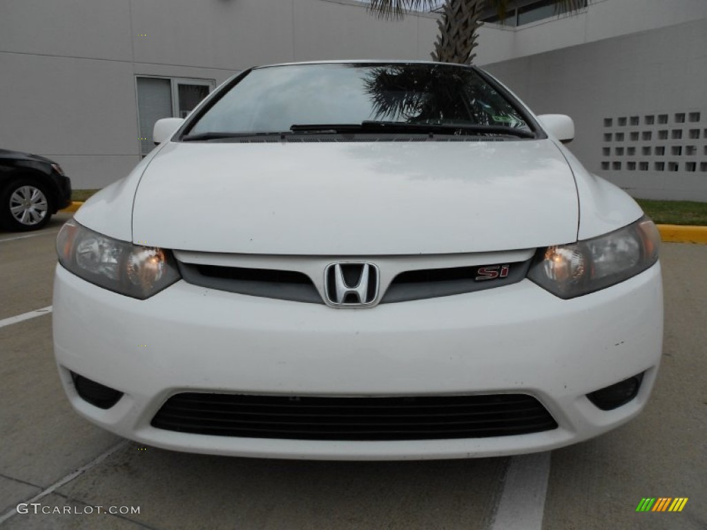 2006 Civic Si Coupe - Taffeta White / Black photo #2