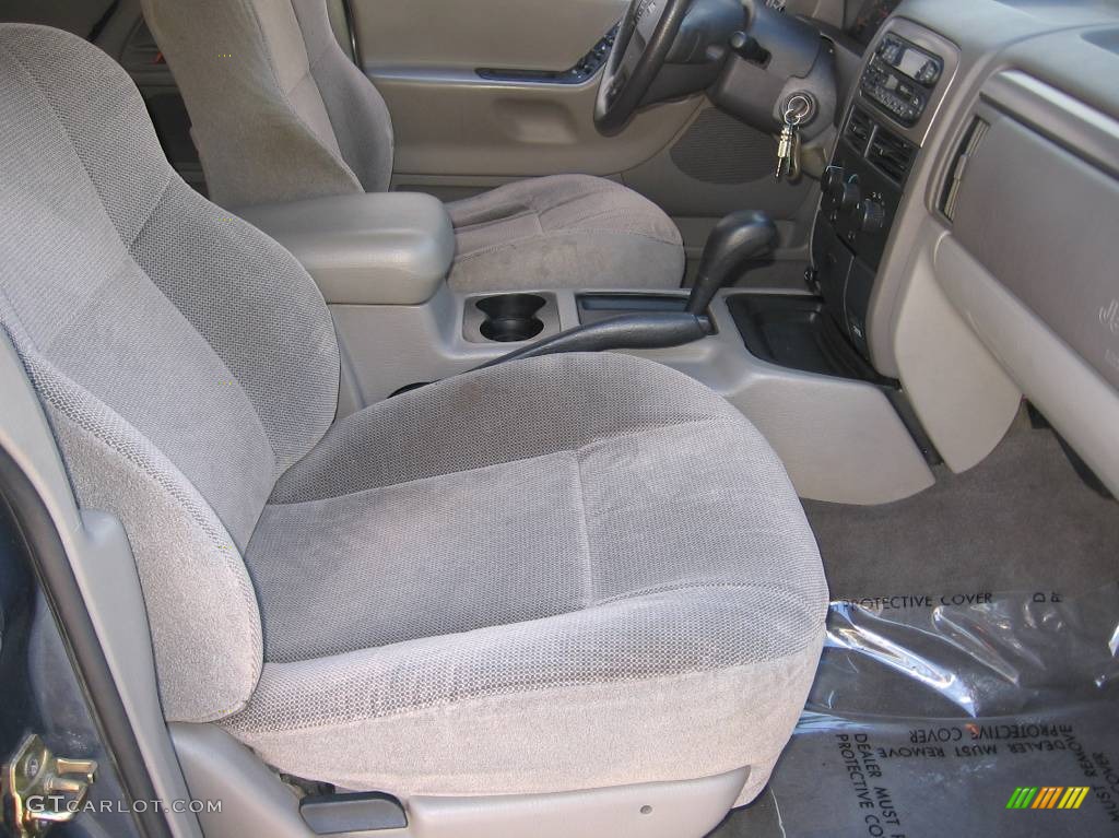 2001 Grand Cherokee Laredo - Steel Blue Pearl / Sandstone photo #10