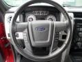 Black/Medium Stone Steering Wheel Photo for 2009 Ford F150 #57723773