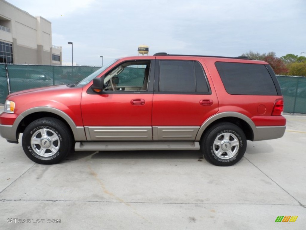 Laser Red Tinted Metallic 2003 Ford Expedition Eddie Bauer Exterior Photo #57724607