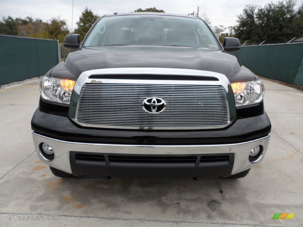 2012 Tundra Texas Edition Double Cab 4x4 - Black / Graphite photo #8