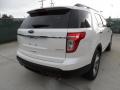 2012 White Platinum Tri-Coat Ford Explorer Limited EcoBoost  photo #3