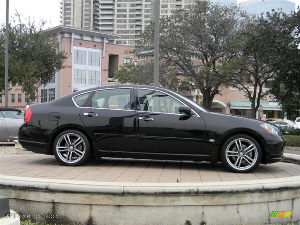 2006 M 45 Sport Sedan - Black Obsidian / Graphite photo #4