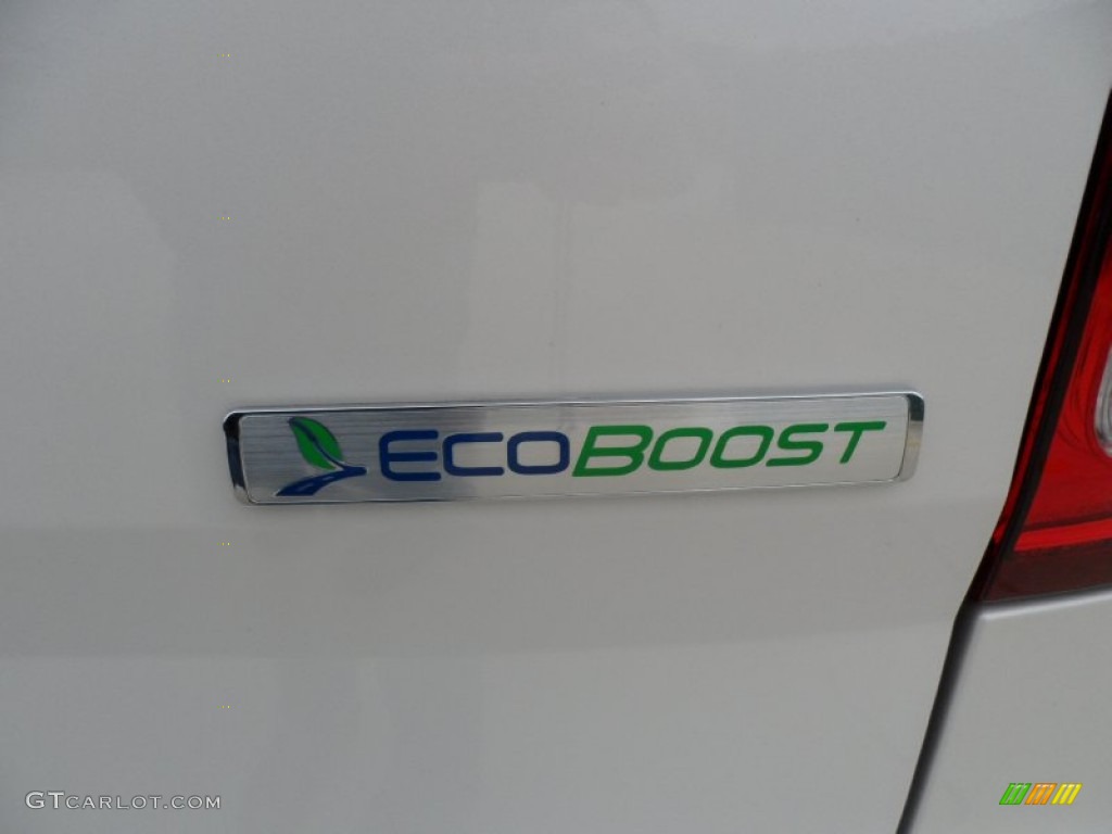 2012 Explorer Limited EcoBoost - White Platinum Tri-Coat / Medium Light Stone photo #14