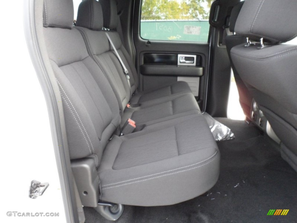 Black Interior 2012 Ford F150 FX2 SuperCrew Photo #57726617