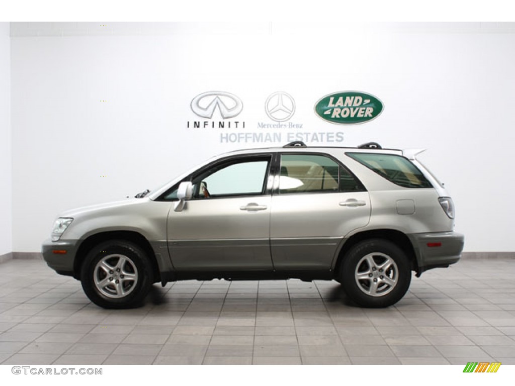 2003 RX 300 AWD - Millenium Silver Metallic / Black photo #2