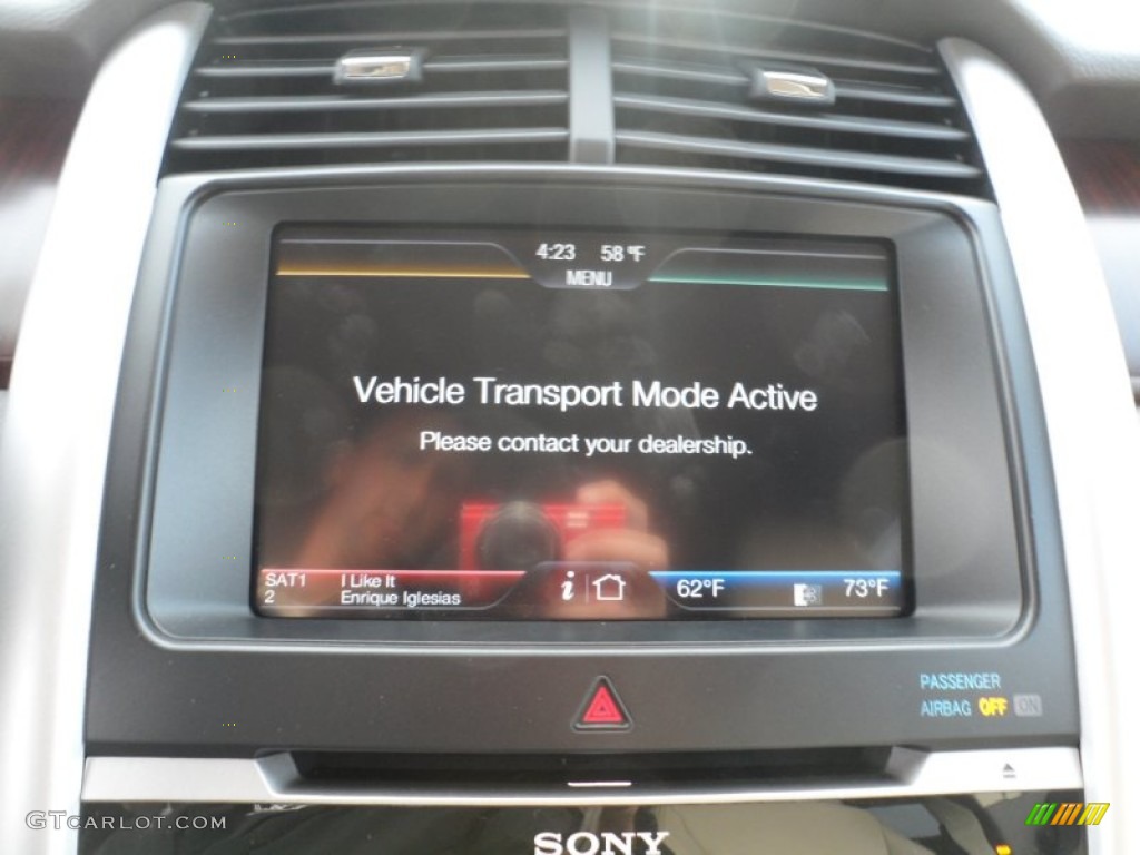 2012 Edge Limited EcoBoost - Mineral Grey Metallic / Medium Light Stone photo #31