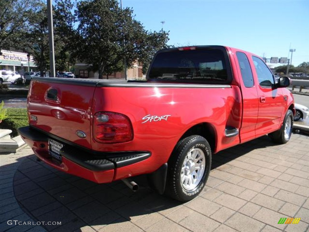 Bright Red 2003 Ford F150 Xlt Sport Supercab Exterior Photo 57727883