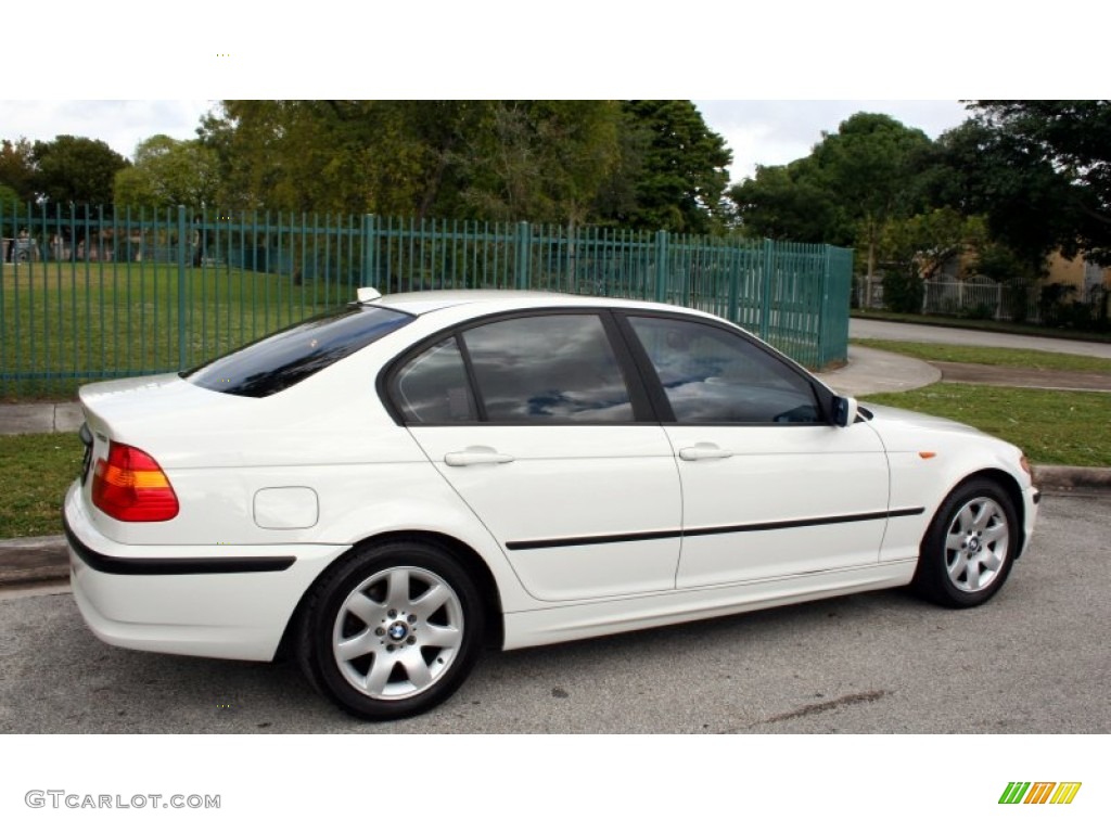 2004 3 Series 325i Sedan - Alpine White / Natural Brown photo #11