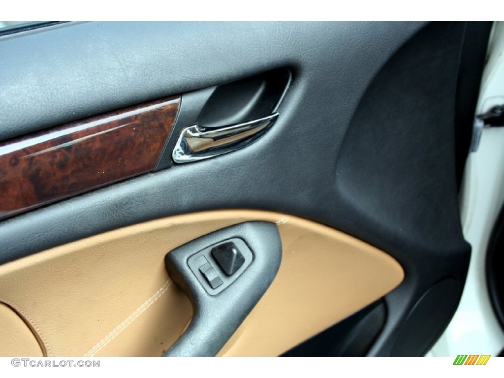 2004 3 Series 325i Sedan - Alpine White / Natural Brown photo #35