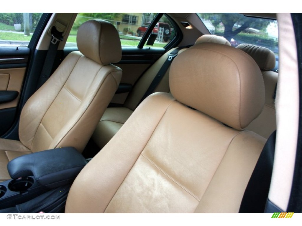 2004 3 Series 325i Sedan - Alpine White / Natural Brown photo #42