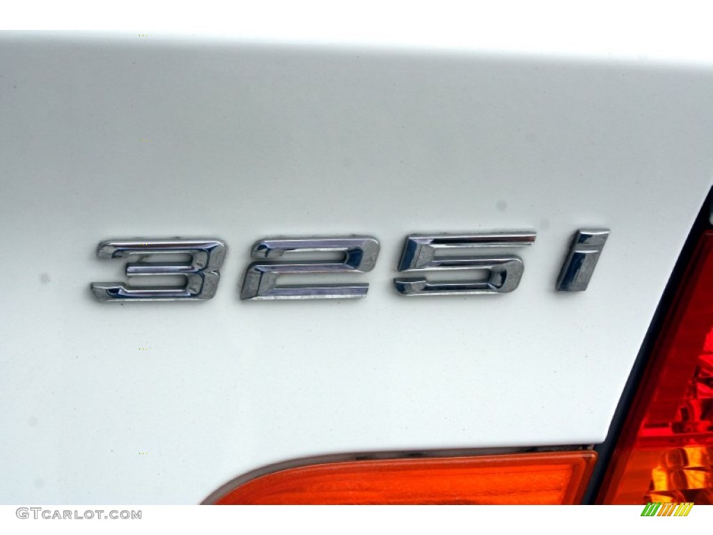 2004 3 Series 325i Sedan - Alpine White / Natural Brown photo #76