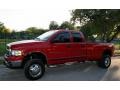 Flame Red - Ram 3500 SLT Quad Cab 4x4 Dually Photo No. 2