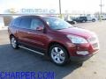 Red Jewel Tintcoat 2009 Chevrolet Traverse LTZ AWD
