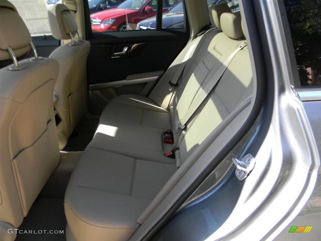 2012 GLK 350 - Sapphire Grey Metallic / Almond/Black photo #6