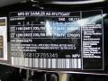 040: Black 2012 Mercedes-Benz GLK 350 Color Code