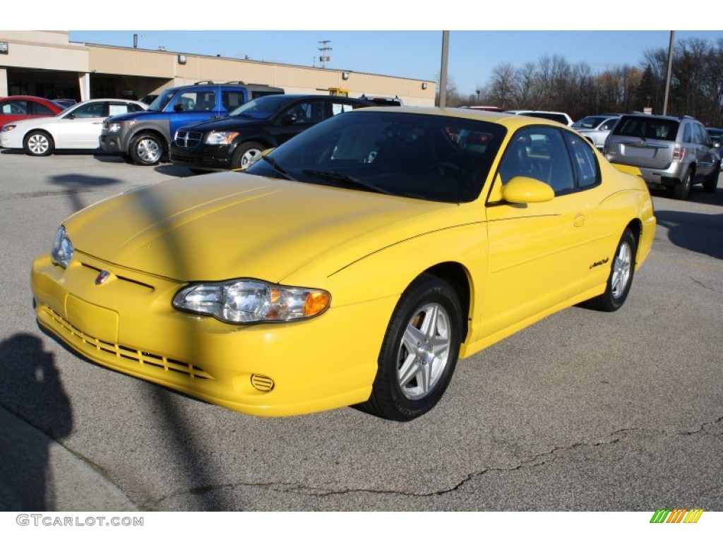 Competition Yellow 2004 Chevrolet Monte Carlo LS Exterior Photo #57732206