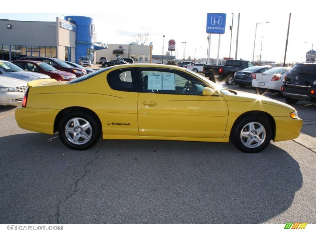 Competition Yellow 2004 Chevrolet Monte Carlo LS Exterior Photo #57732263