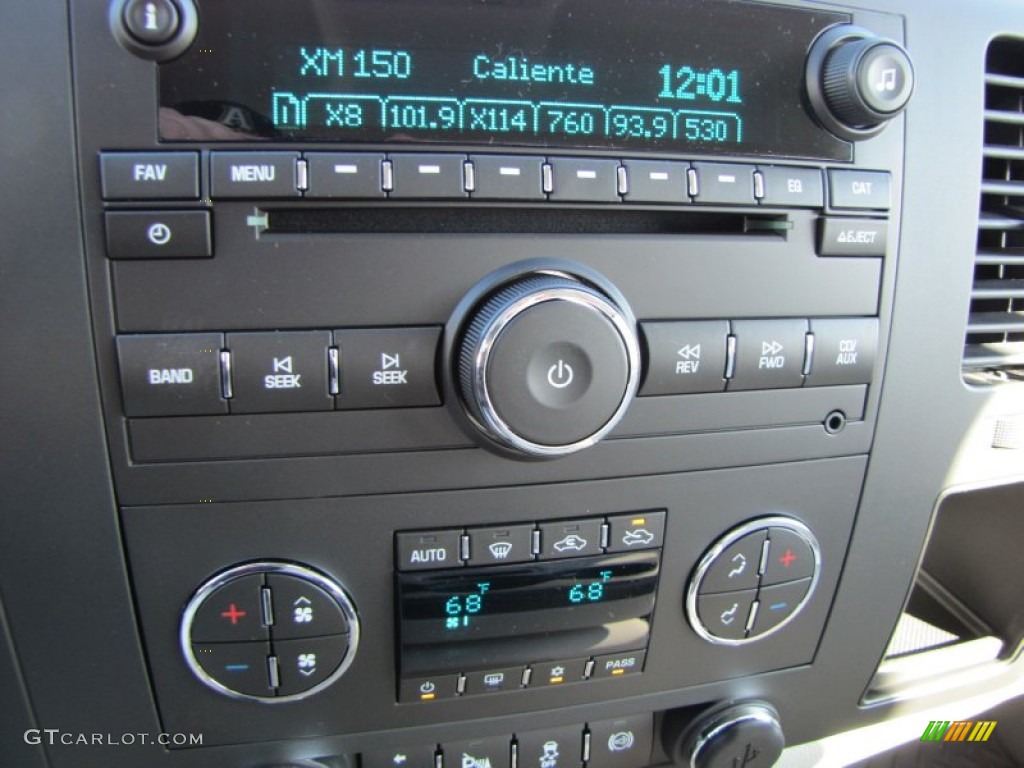 2012 Sierra 2500HD SLE Crew Cab 4x4 - Quicksilver Metallic / Dark Titanium/Light Titanium photo #18