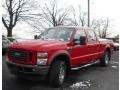 Red - F250 Super Duty FX4 Crew Cab 4x4 Photo No. 2