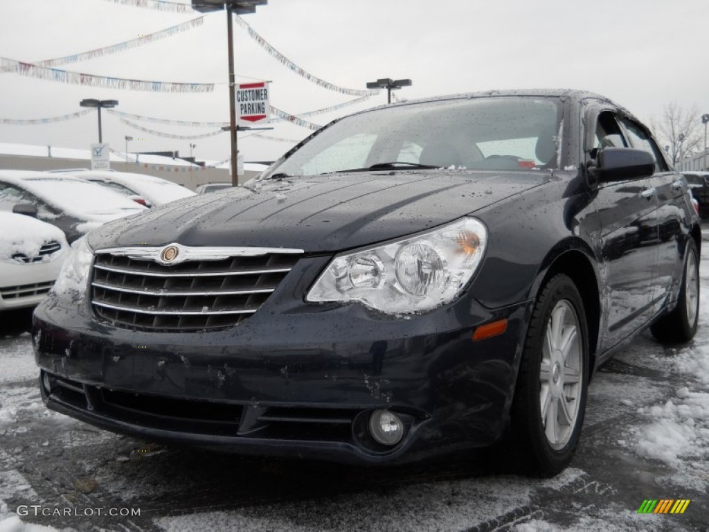 2007 Sebring Limited Sedan - Modern Blue Pearl / Dark Slate Gray/Light Slate Gray photo #1