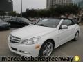 2012 Arctic White Mercedes-Benz E 350 Cabriolet  photo #1