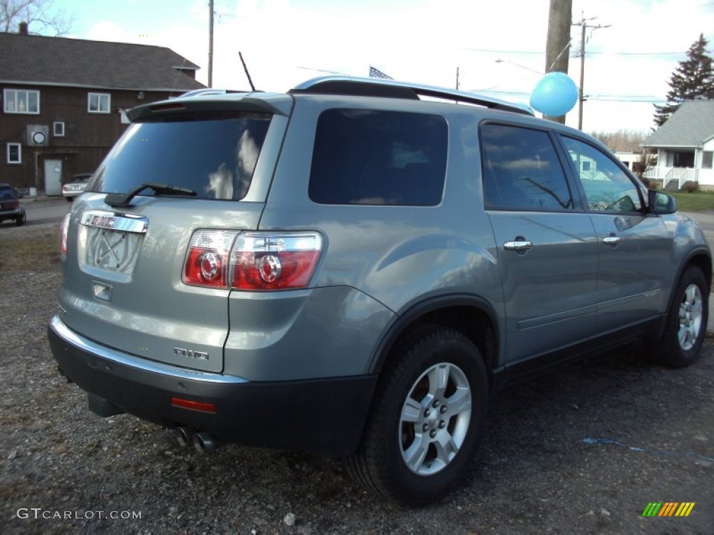 2007 Acadia SLE AWD - Blue Gold Metallic / Titanium photo #7