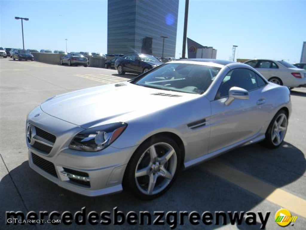 Iridium silver mercedes slk