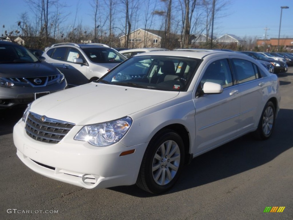 2010 Sebring Limited Sedan - Stone White / Dark Slate Gray photo #1