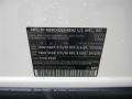 799: Diamond White Metallic 2012 Mercedes-Benz GL 350 BlueTEC 4Matic Color Code
