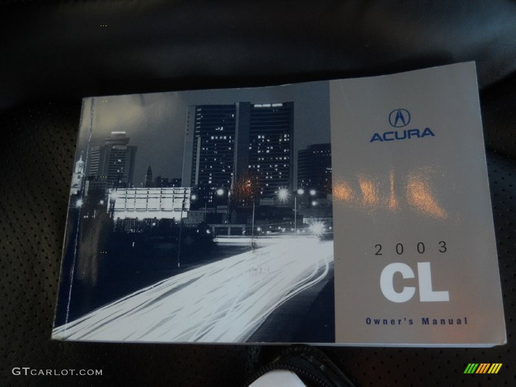 2003 Acura CL 3.2 Type S Books/Manuals Photo #57736310