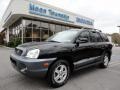 2004 Black Obsidian Hyundai Santa Fe GLS 4WD  photo #1