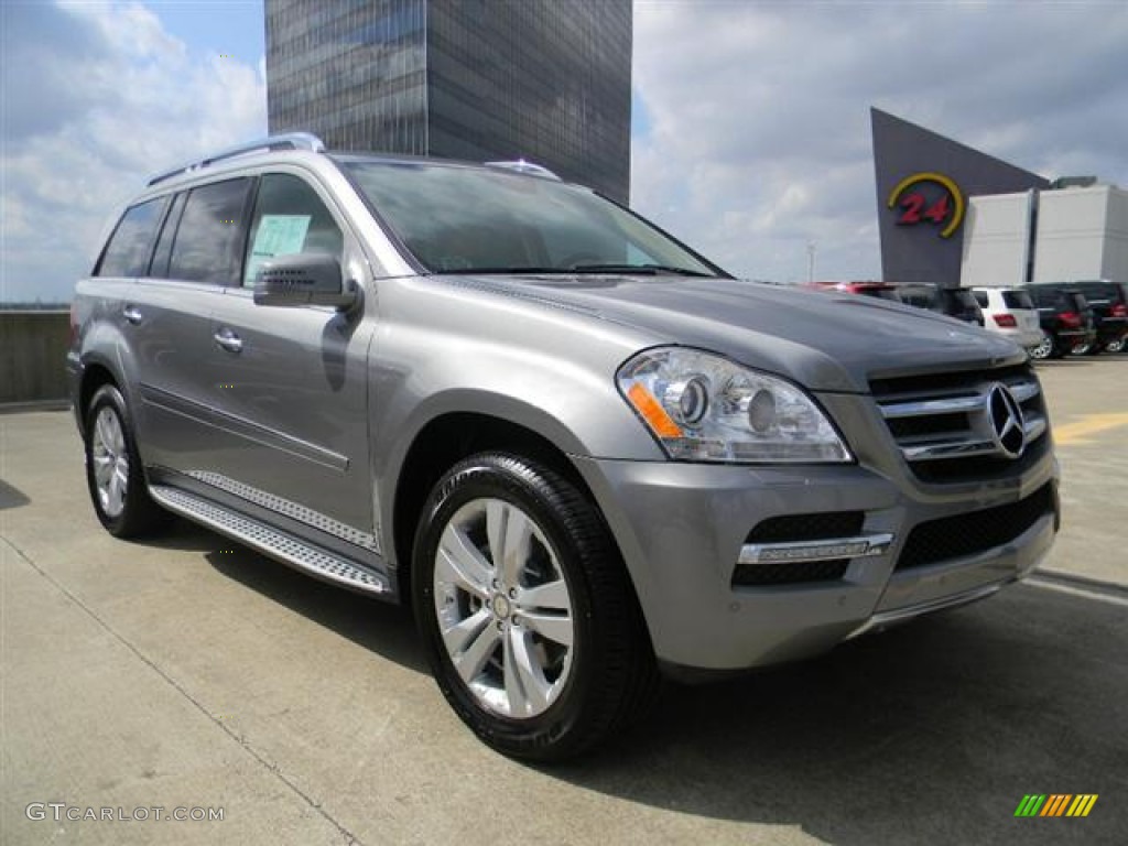 Paladium Silver Metallic 2012 Mercedes-Benz GL 450 4Matic Exterior Photo #57736574