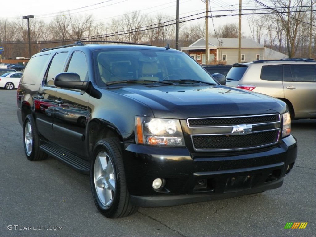 Black 2007 Chevrolet Suburban 1500 LTZ 4x4 Exterior Photo #57736637