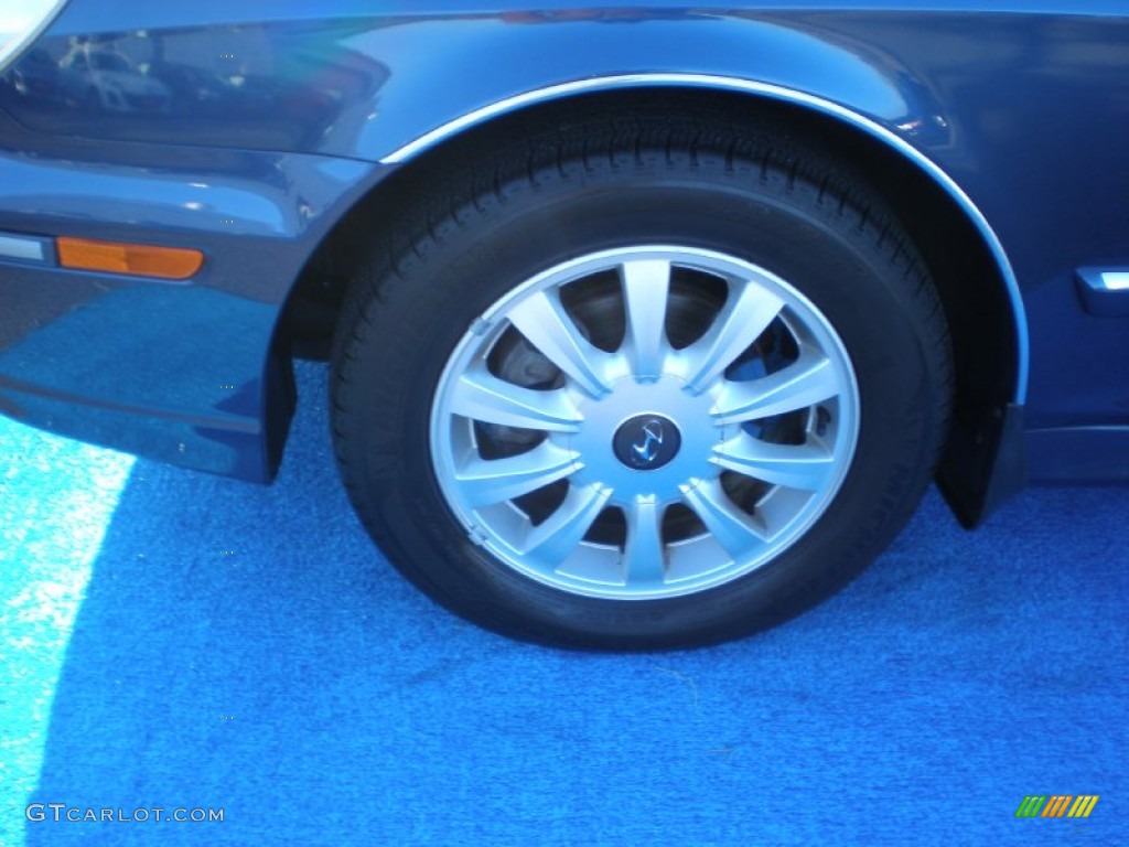 2005 Sonata GLS V6 - Ardor Blue / Black photo #3