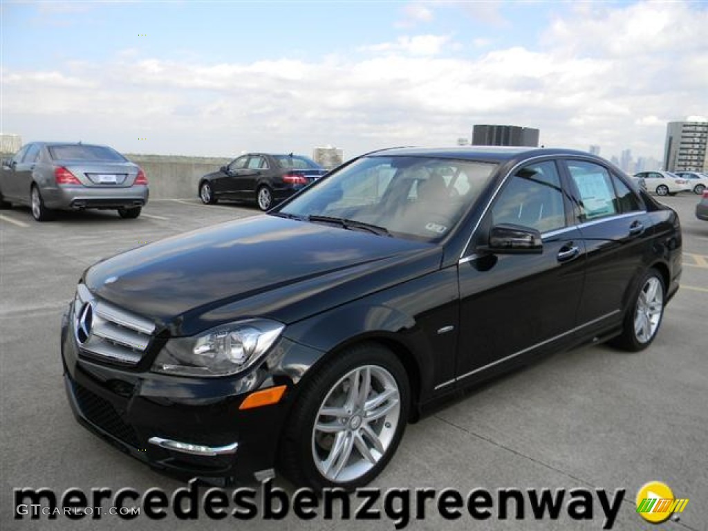 Black Mercedes-Benz C