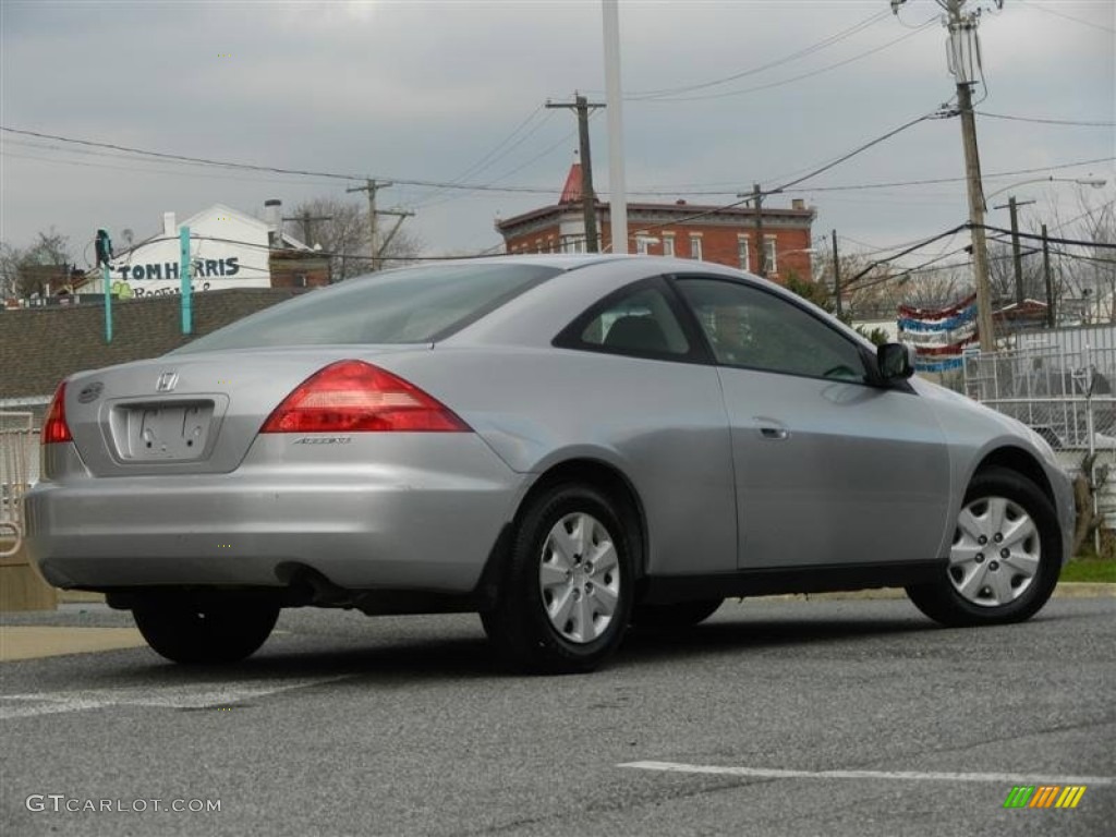 2003 Accord LX Coupe - Satin Silver Metallic / Black photo #3