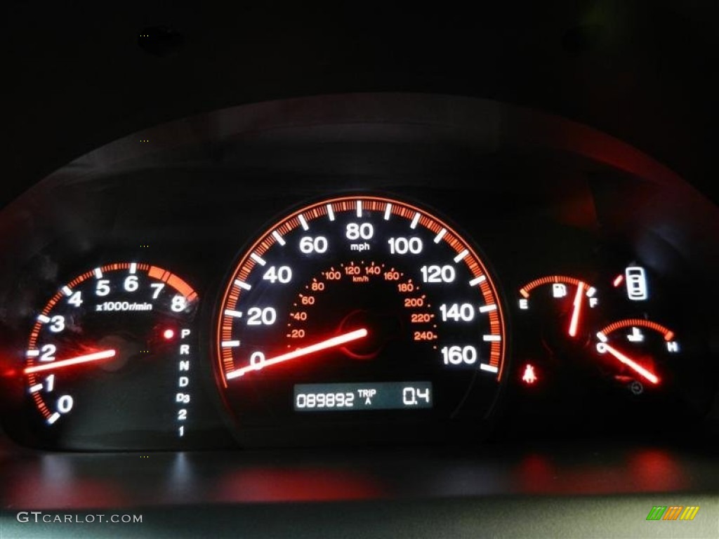 2003 Honda Accord LX Coupe Gauges Photos