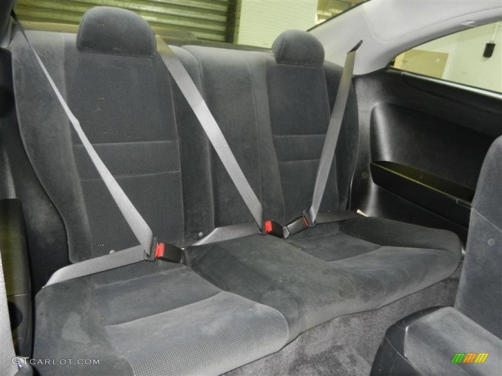 2003 Accord LX Coupe - Satin Silver Metallic / Black photo #23